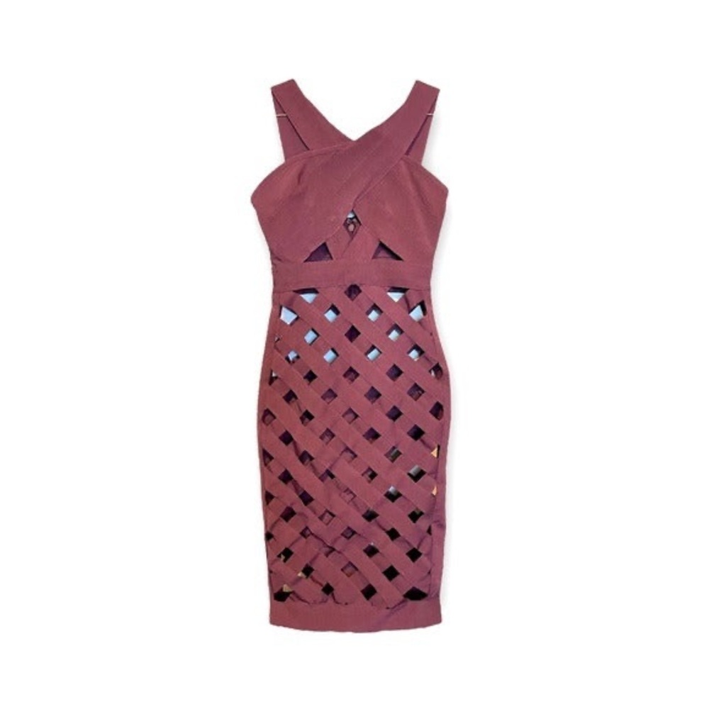 Wow Couture Cage Turner Dress from Nasty Gal Size Small